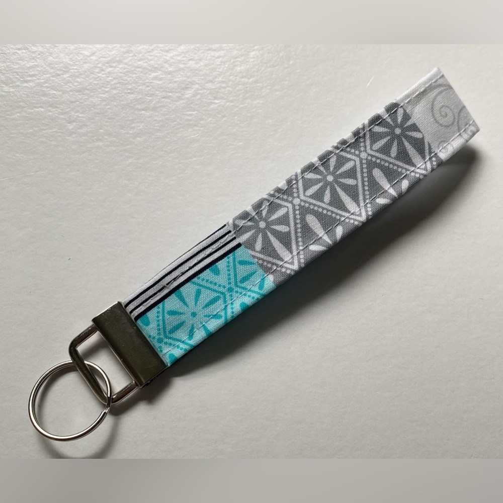 ColorBlock Keychain Wristlet